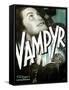 Vampyr, German poster art, Sybille Schmitz, Maurice Schutz, 1932-null-Framed Stretched Canvas