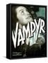 Vampyr, German poster art, Sybille Schmitz, Maurice Schutz, 1932-null-Framed Stretched Canvas