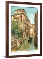 Van Axel Canal, Venice, Italy-null-Framed Art Print