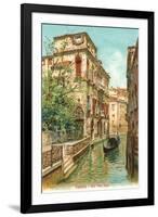 Van Axel Canal, Venice, Italy-null-Framed Art Print