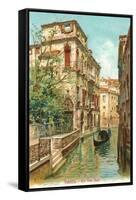 Van Axel Canal, Venice, Italy-null-Framed Stretched Canvas