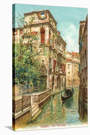 Van Axel Canal, Venice, Italy-null-Stretched Canvas