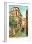 Van Axel Canal, Venice, Italy-null-Framed Art Print