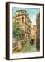 Van Axel Canal, Venice, Italy-null-Framed Art Print