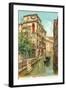 Van Axel Canal, Venice, Italy-null-Framed Art Print