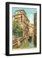 Van Axel Canal, Venice, Italy-null-Framed Art Print