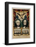 Van Buren Campaign Lithograph-David J. Frent-Framed Photographic Print