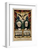 Van Buren Campaign Lithograph-David J. Frent-Framed Photographic Print