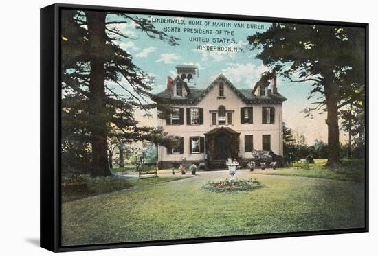 Van Buren's House, Kinderhook-null-Framed Stretched Canvas