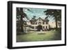 Van Buren's House, Kinderhook-null-Framed Art Print