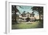 Van Buren's House, Kinderhook-null-Framed Art Print