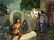 Unidentified Balcony Scene, Possibly Romeo and Juliet-Van Der Syde-Giclee Print