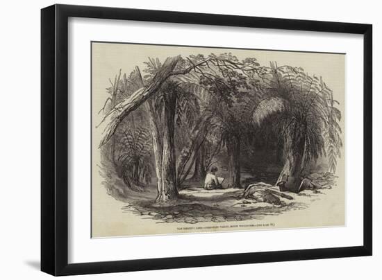 Van Diemen's Land, Fern-Tree Valley, Mount Wellington-null-Framed Giclee Print