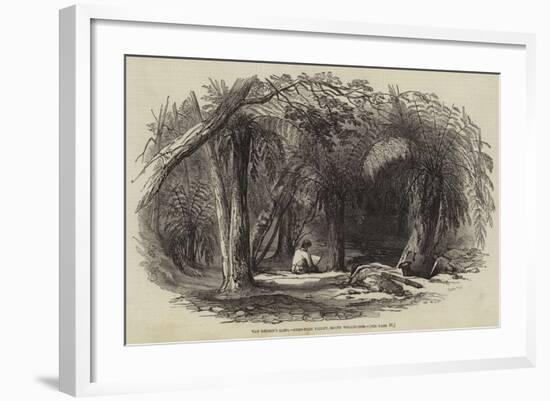 Van Diemen's Land, Fern-Tree Valley, Mount Wellington-null-Framed Giclee Print