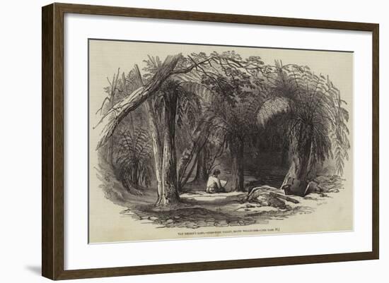 Van Diemen's Land, Fern-Tree Valley, Mount Wellington-null-Framed Giclee Print