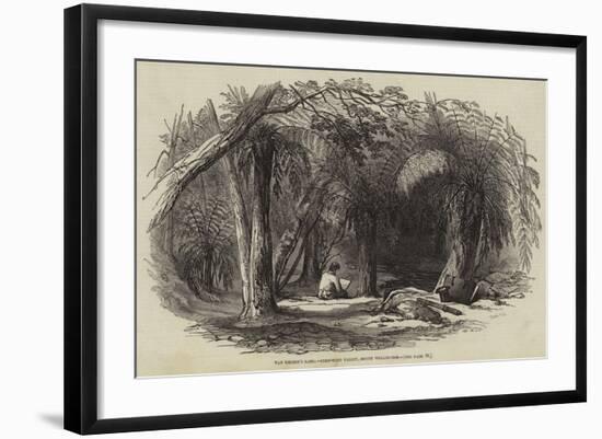 Van Diemen's Land, Fern-Tree Valley, Mount Wellington-null-Framed Giclee Print