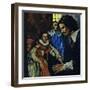 Van Dyck Came to the Attention of the Earl of Arundel Who Introduced Him to King James I-Luis Arcas Brauner-Framed Giclee Print