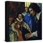 Van Dyck Came to the Attention of the Earl of Arundel Who Introduced Him to King James I-Luis Arcas Brauner-Stretched Canvas