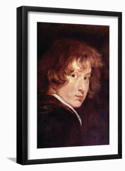 Van Dyk Self Portrait-Sir Anthony Van Dyck-Framed Art Print