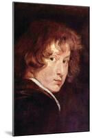 Van Dyk Self Portrait-Sir Anthony Van Dyck-Mounted Art Print