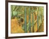 Van Gogh: Alyscamps, 1888-Vincent van Gogh-Framed Giclee Print