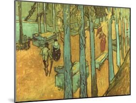 Van Gogh: Alyscamps, 1888-Vincent van Gogh-Mounted Giclee Print