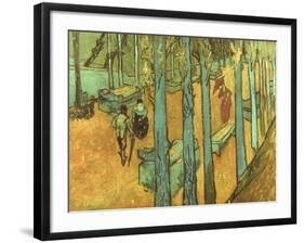 Van Gogh: Alyscamps, 1888-Vincent van Gogh-Framed Giclee Print