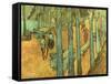Van Gogh: Alyscamps, 1888-Vincent van Gogh-Framed Stretched Canvas