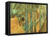 Van Gogh: Alyscamps, 1888-Vincent van Gogh-Framed Stretched Canvas