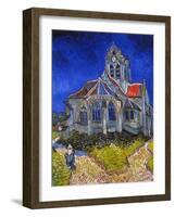 Van Gogh: Auvers, 1890-Vincent van Gogh-Framed Giclee Print