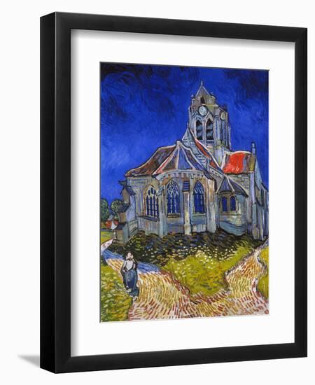 Van Gogh: Auvers, 1890-Vincent van Gogh-Framed Premium Giclee Print