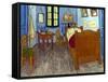 Van Gogh: Bedroom, 1889-Vincent van Gogh-Framed Stretched Canvas