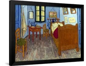 Van Gogh: Bedroom, 1889-Vincent van Gogh-Framed Giclee Print