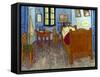 Van Gogh: Bedroom, 1889-Vincent van Gogh-Framed Stretched Canvas