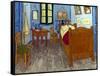 Van Gogh: Bedroom, 1889-Vincent van Gogh-Framed Stretched Canvas