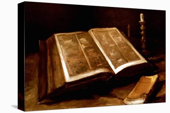 Van Gogh: Bible, 1885-Vincent van Gogh-Stretched Canvas