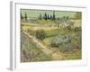 Van Gogh, Bluhender Garten-null-Framed Giclee Print