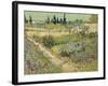 Van Gogh, Bluhender Garten-null-Framed Giclee Print