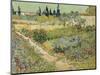 Van Gogh, Bluhender Garten-null-Mounted Premium Giclee Print