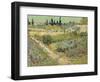 Van Gogh, Bluhender Garten-null-Framed Giclee Print