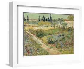 Van Gogh, Bluhender Garten-null-Framed Giclee Print