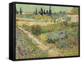 Van Gogh, Bluhender Garten-null-Framed Stretched Canvas