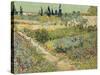 Van Gogh, Bluhender Garten-null-Stretched Canvas