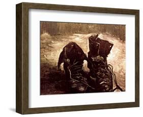 Van Gogh: Boots, 1886-Vincent van Gogh-Framed Premium Giclee Print