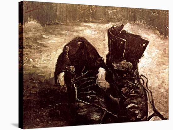Van Gogh: Boots, 1886-Vincent van Gogh-Stretched Canvas