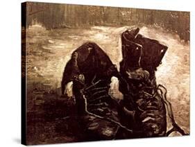 Van Gogh: Boots, 1886-Vincent van Gogh-Stretched Canvas