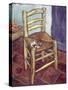 Van Gogh: Chair, 1888-89-Vincent van Gogh-Stretched Canvas