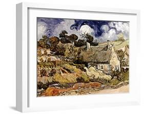 Van Gogh: Cordeville, 1890-Vincent van Gogh-Framed Giclee Print