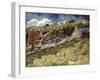 Van Gogh: Cottages, 1890-Vincent van Gogh-Framed Giclee Print