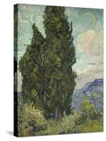 Van Gogh, Cypresses-null-Stretched Canvas